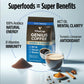 VitaCup Ground Keto Coffee with Turmeric & MCT Oil, 11oz (Pack of 6), Medium Dark Roast, 100% Arabica
