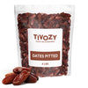 TIVOZY Pitted Dates, Bulk 4lbs Pack, Delicious Deglet Noor Dates for Baking, Energy Bites, and Salads