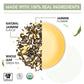 Teabox Organic Jasmine Green Tea 25 Teabags | Sourced From Madurai | Made With 100% Whole Leaf, Natural Jasmine Flowers & Natura