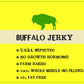 Jerky.Com Exotic Teriyaki Buffalo Jerky - Wild Game Meat Snacks, Exotic Snacks, High-Protein, All-Natural, No Added Preservative