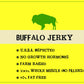 Jerky.com Exotic Hot Buffalo Jerky - High-Protein, All-Natural Snack - 1.75 oz (Pack of 1)