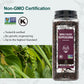 Soeos Himalayan Pink Salt 39 oz + Whole Black Peppercorns 18 oz, Kosher Bulk, Coarse Salt, for Grinder Refill, Peppercorns, Pepp