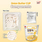Yopokki Instant Tteokbokki Cup (Onion Butter, Cup of 2) Korean Street food with Onion Butter flavored sauce Topokki Rice Cake -