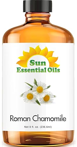 Sun Essential Oils 8Oz - Chamomile Essential Oil - 8 Fluid Ounces