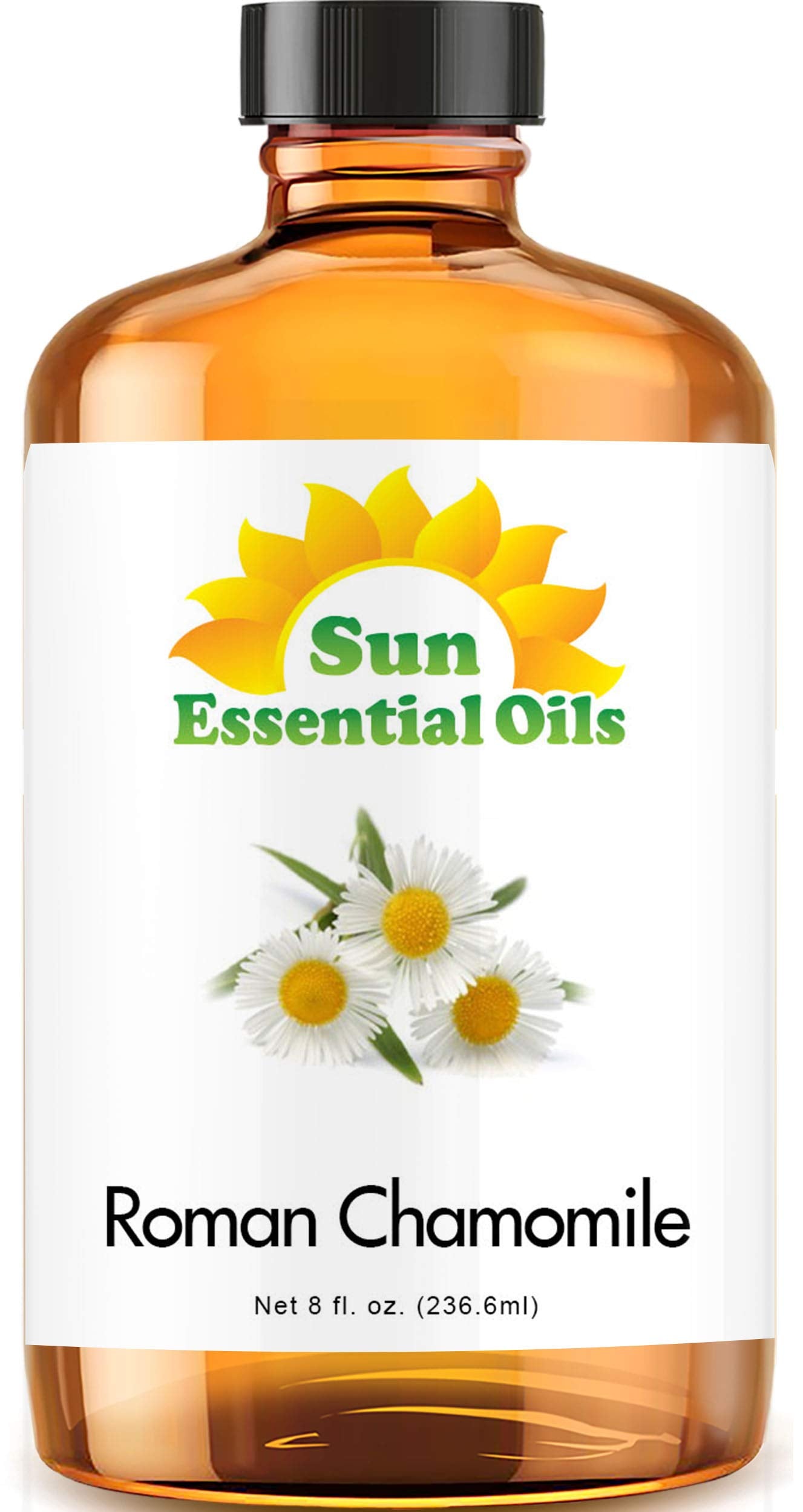 Sun Essential Oils 8Oz - Chamomile Essential Oil - 8 Fluid Ounces