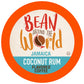 BEAN AROUND THE WORLD Flavored Coffee Pods for Keurig, Coconut Rum, 40 Count