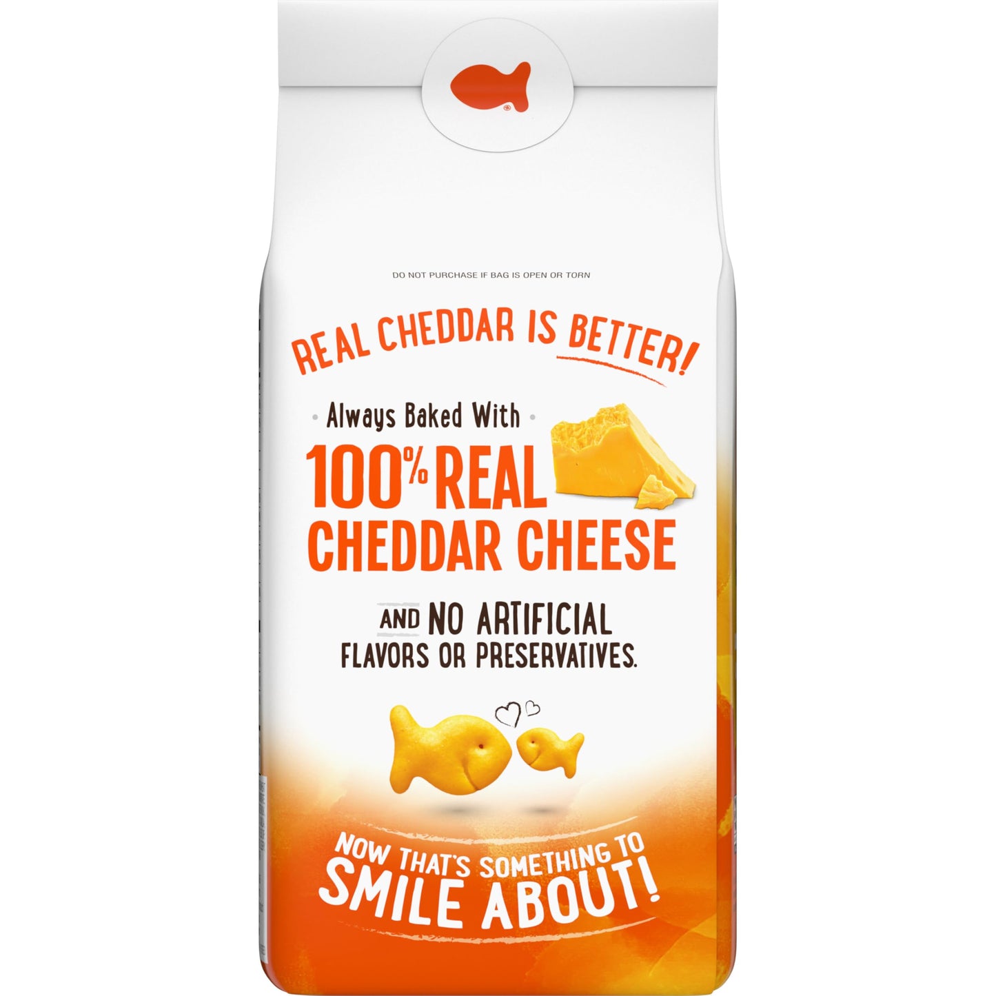 Pepperidge Farm Goldfish Cheddar Crackers, Baked With Whole Grain, 6.6 Oz. Bag