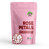 Dried Rose Petals - 100% Certified Organic - Herbs - Red Rose Petals For Loose Leaf Tea, Cocktails And Cakes - 4Oz Resealable Ba