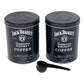 Laras Gourmet Passions Jack Daniels Coffee Pack of 2, 100% Arabica Medium Roast, 8.8oz Each, Includes Measuring Spoon