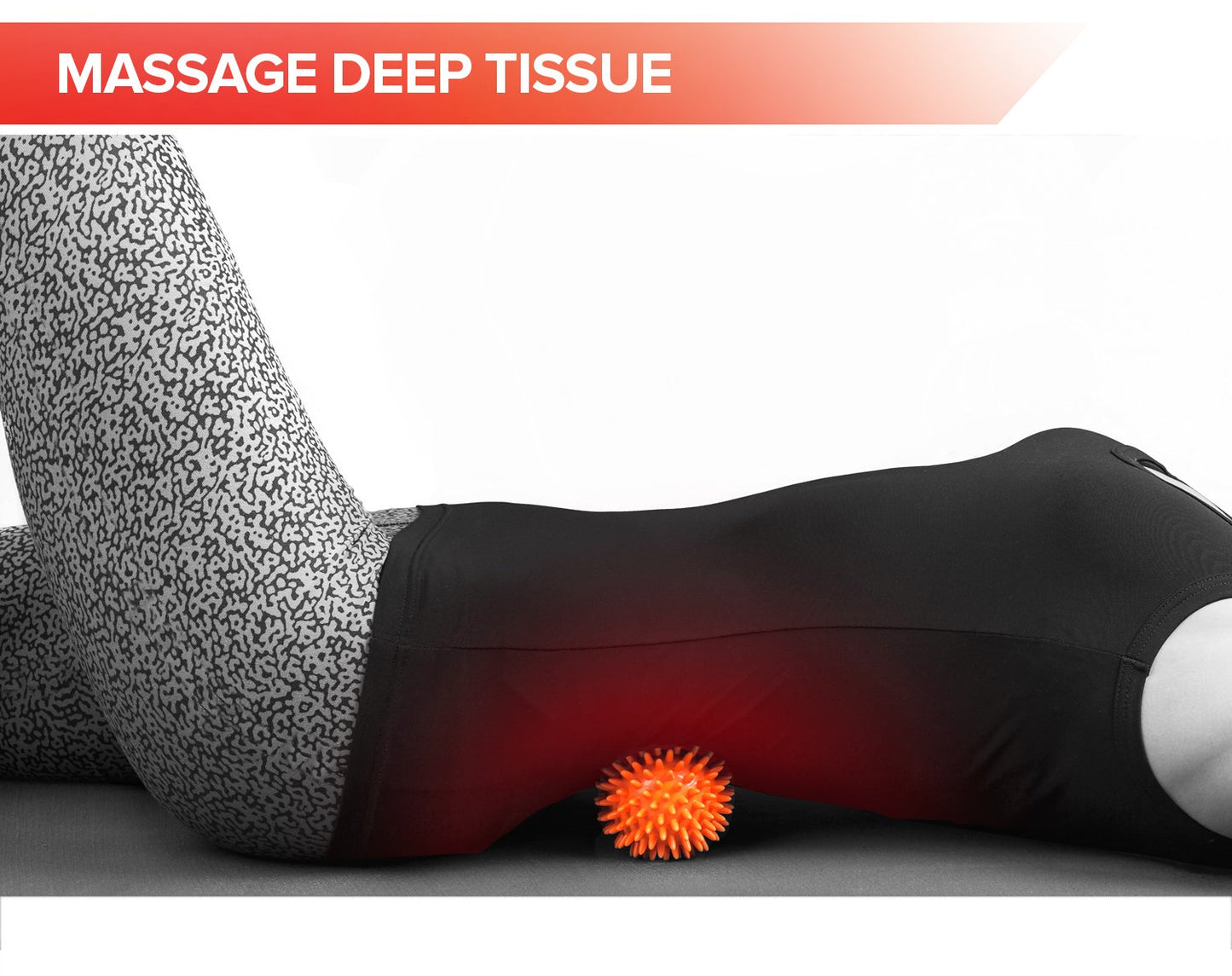 Octorox Spiky Massage Balls For Feet, Back, Hands, Muscles - Firm, Medium And Soft Spiked Massager Rollers For Plantar Fasciitis