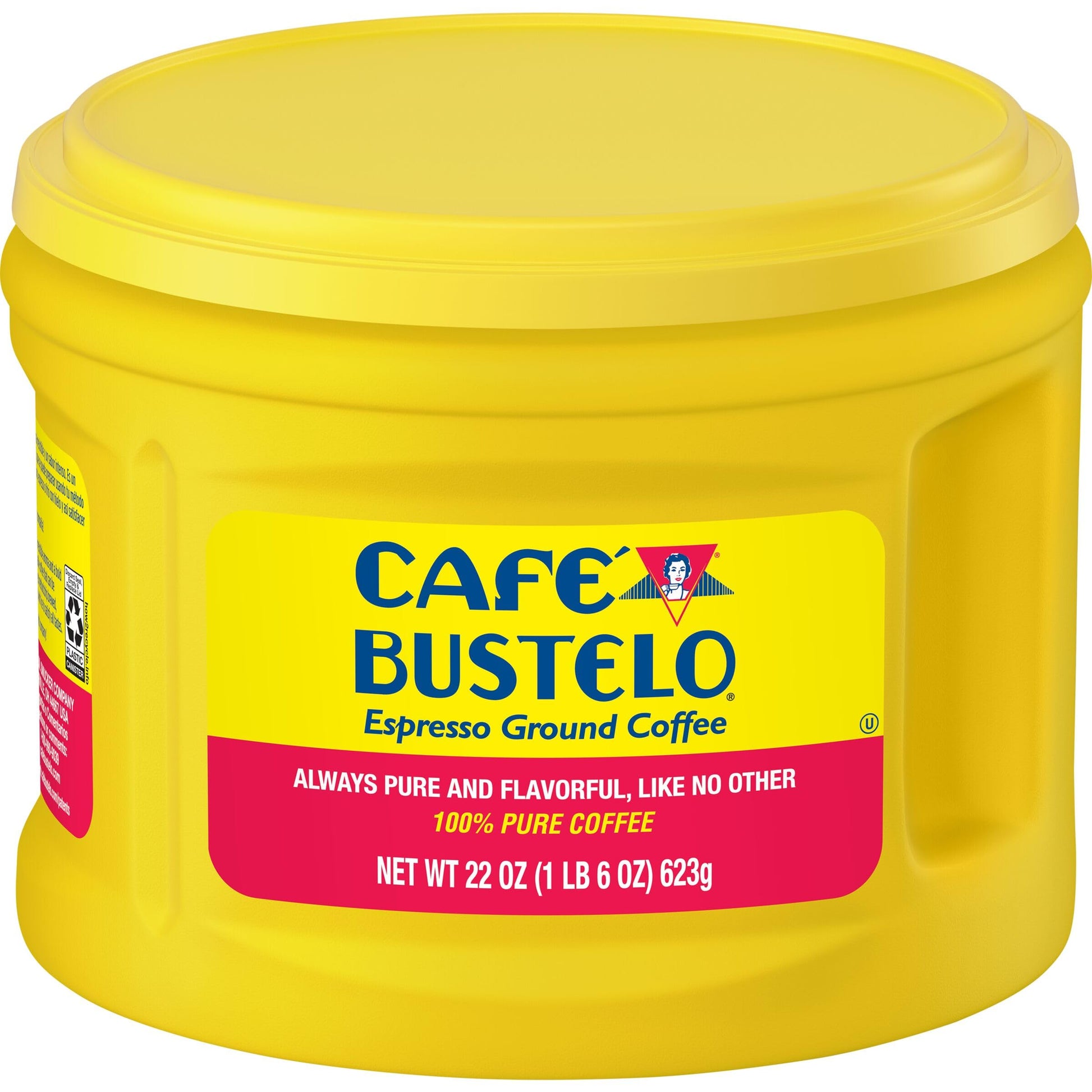 Café Bustelo Espresso Dark Roast Ground Coffee, 22 Ounce (Pack of 6)
