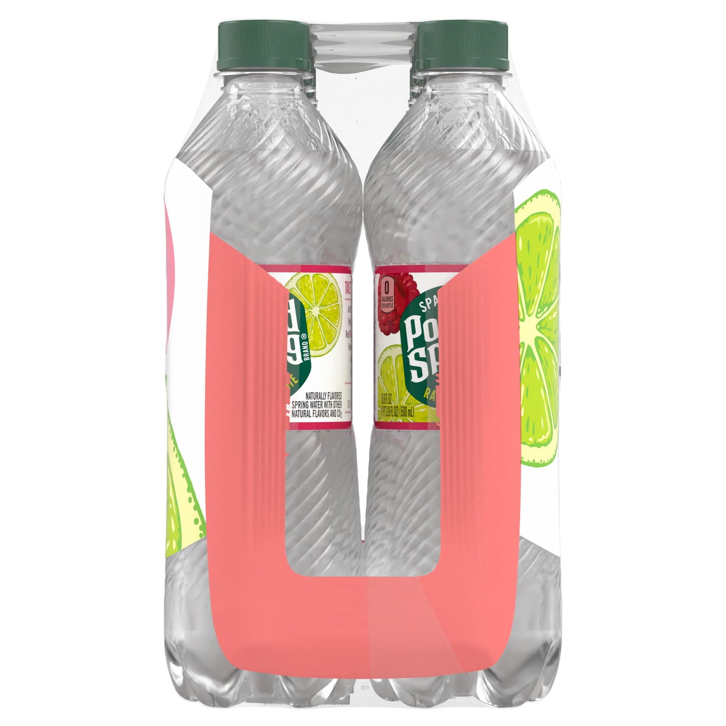 Poland Spring Sparkling Water, Raspberry Lime, 16.9 Fl Oz (Pack of 8)