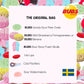 Swedish Candy Chef Mix - Bubs Swedish Candy - Variety Pack - Hand Packed In Sweden - .5Lb
