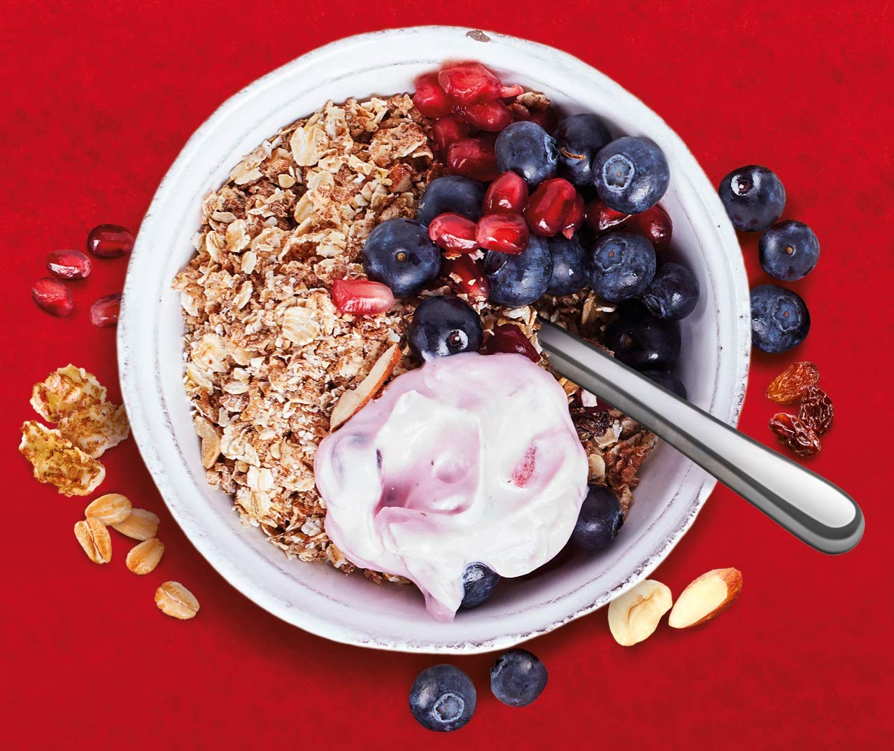 Alpen Original Muesli, Swiss Style Muesli Cereal, Whole Grain, Non-GMO Project Verified, Heart Healthy, Kosher, Vegan, 14 Oz Box