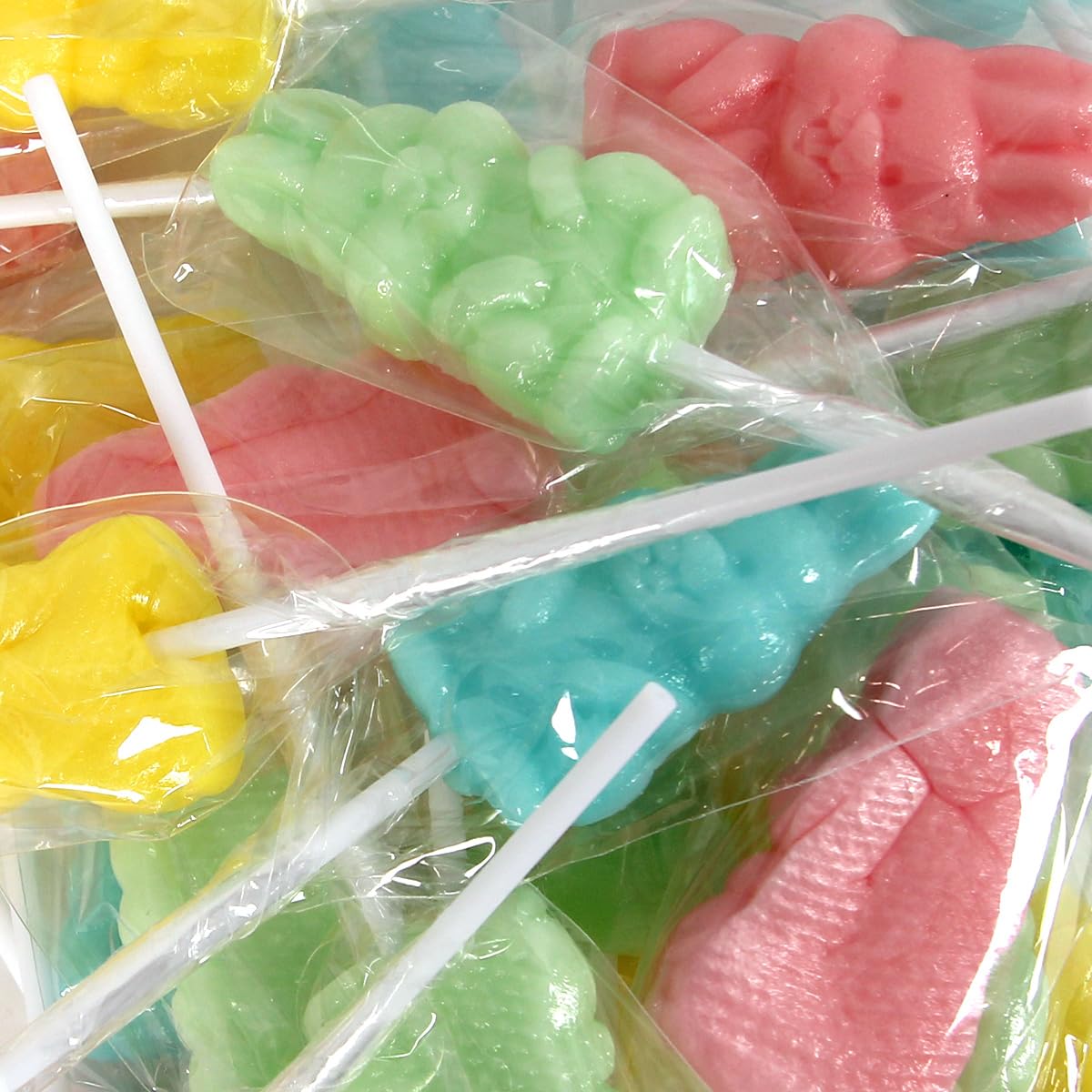 Easter Bunny Lollipops In Bulk For School And Party Favor Bag Fillers And Great For Kids Easter Basket Stuffers - Bulk Easter Candy Individually Wrapped Lollipops In Assorted Flavors, 16 Pack