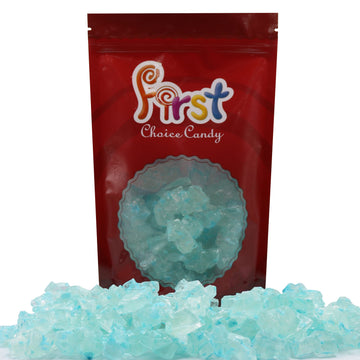 Firstchoicecandy Rock Candy Strings 1.5 Pound Bulk Bag (Light Blue Cotton Candy)
