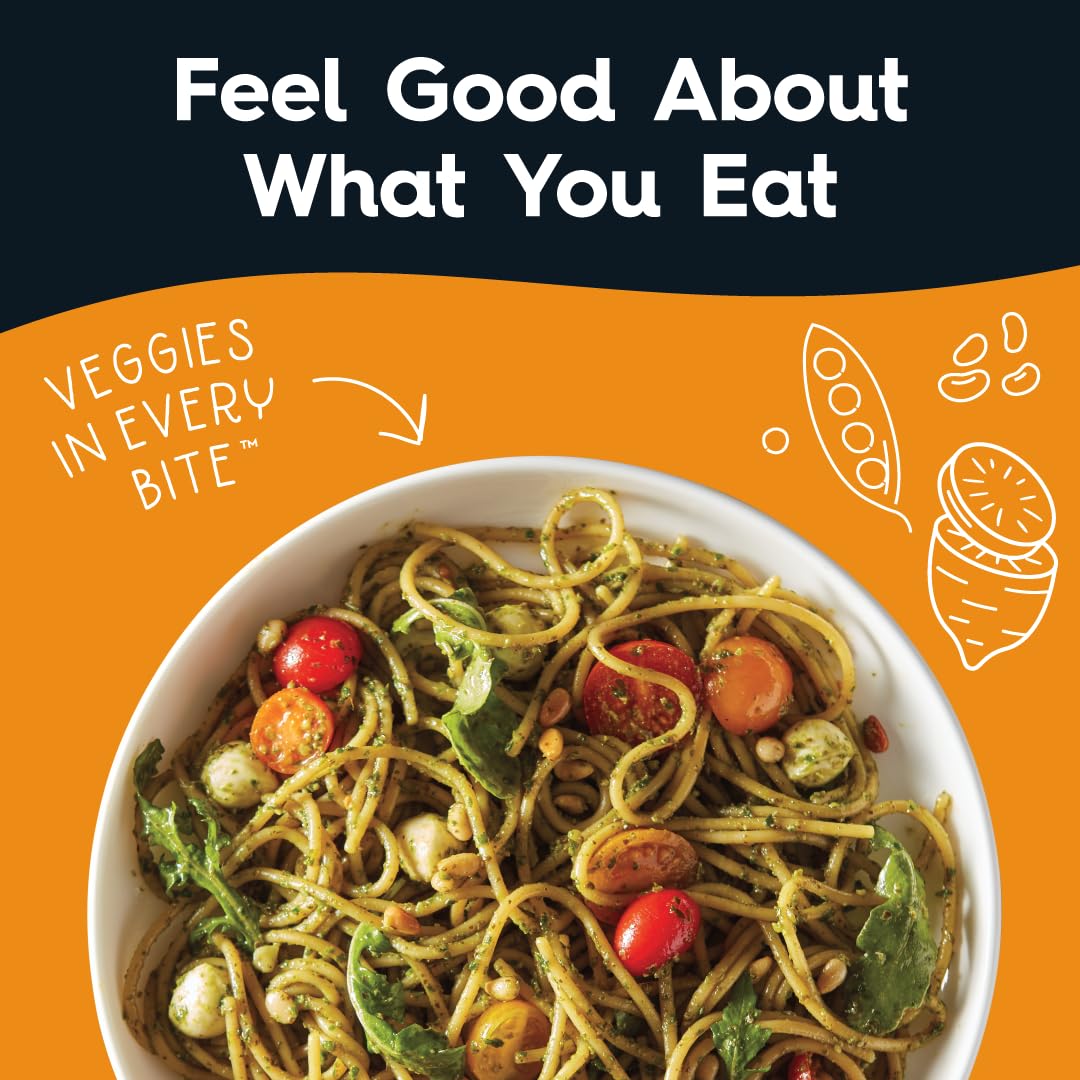 Veggiecraft Farms Spaghetti - NEW BETTER TASTE - Gluten Free Pasta, Thin Spaghetti Noodles, Plant Based Protein Spaghetti w/Lent