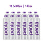 Penta Ultra-Purified Water, Oxygen Infused, 33.8 Fl Oz, Pack of 12, Solar-Powered Purification Process