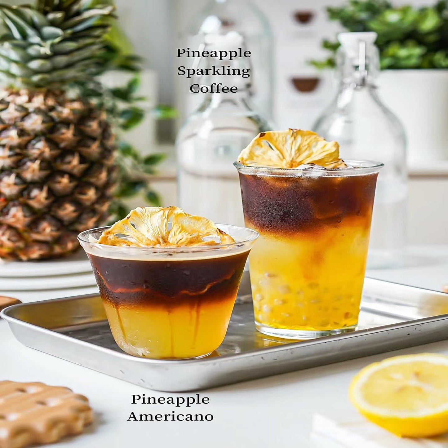 TXDYNLLK Dried Pineapple Slices - Dehydrated for Cocktails, Baking, and Teas - 7.06oz (200g) - No Sugar, No Sulph