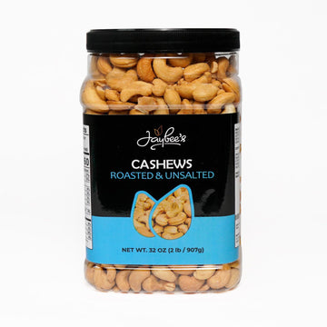 Cashews Roasted Unsalted (32 Oz / 2 Lbs) | Healthy Protein Snack, Natural Healthy Diet Friendly Snacks, Gift Giving | Whole Cash