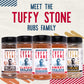 Tuffy Stone Coffee Rub - Bold BBQ Spice Blend for Meat - 9 oz Shaker