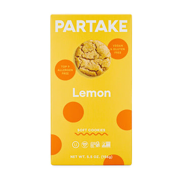 Gluten Free Partake Cookies Soft Baked Lemon 5.5 OZ