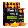 Thats It. (12 Pack Mango) Probiotic Fruit Bar Immunity Booster & Support Active Cultures To Promote Healthy Gut & Digestion 100%