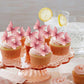 Rssta i 48 Pack Edible Butterflies for Cake Decorating, Pink Paper Cupcake Toppers
