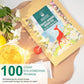 Wt Weetee Fruity Jasmine Green Tea Bags 100 Counts, Flavored Green Tea With Jasmine, Grapes, Passionfruit & Strawberry Aroma, Na