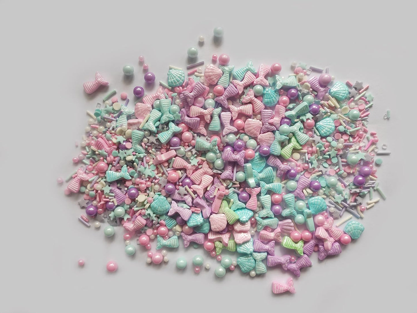 Edible Mixed Ocean Mermaid Candy Sprinkles Starfish Dessert Sprinkle Shell Cake Cupcake Toppers Pearl Cookie Decorations Sweet P