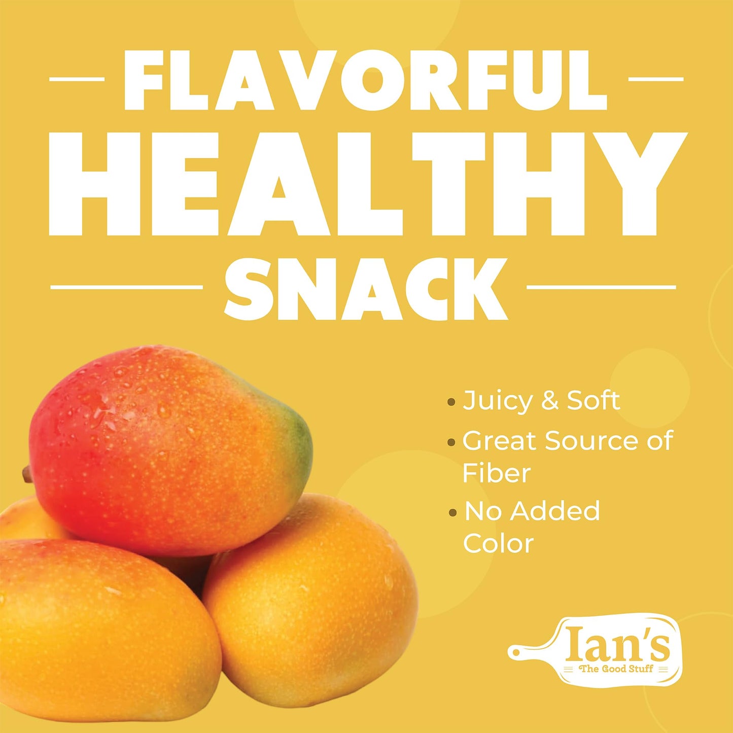 Ian'S Premium Dried Mango Slices (2Lbs) - Dry Mango Chunks - Healthy Dried Fruit Snacks For Adults & Kids - Dehydrated Mangoes B