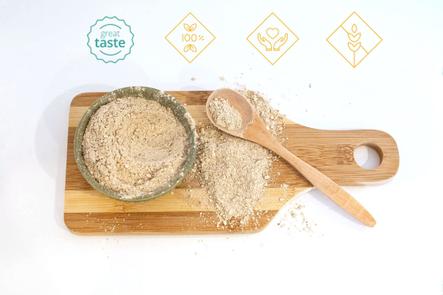 Orgnisulmte Dried Shiitake Mushrooms Powder No Additive All Natural Vegan And Gluten-Free 5.29 Oz(150G)
