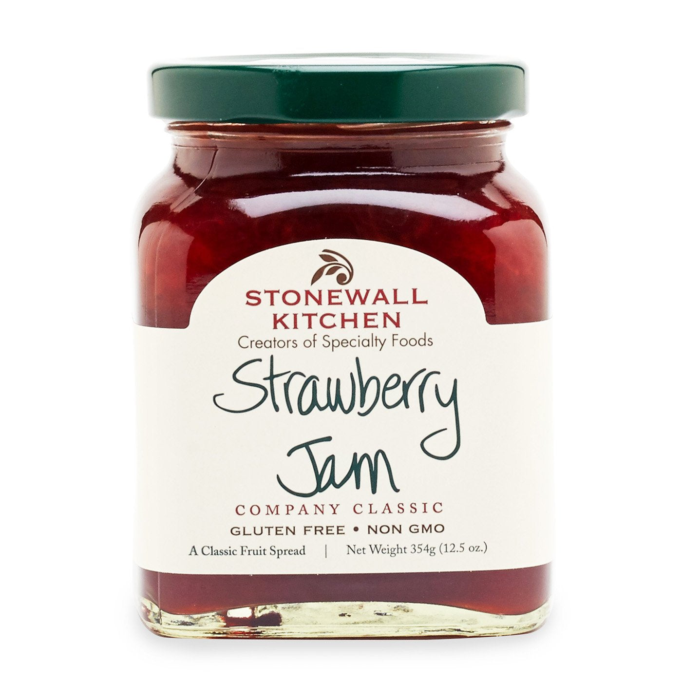 Stonewall Kitchen Jam Collection, 4 Piece Set, 12.5 Ounce Each, Assorted Colors