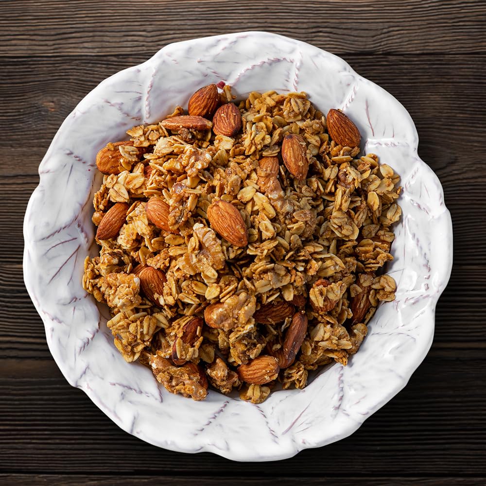 Nuthouse! Granola Company - Premium Harvest Orange Granola | Certified Gluten-Free, Non-Gmo, Kosher | Vegan, Soy-Free | 12 Oz. B