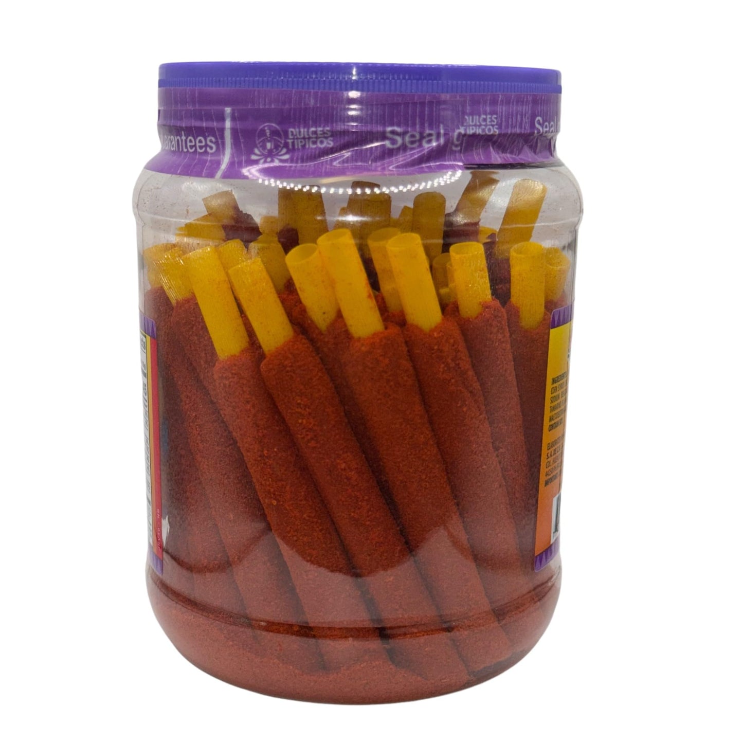 Dulces Tipicos Jabalina Tamarind Flavor Candy - 40 Pieces - 1 lb - Mexican Sweets - Red