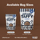 Taffy Shop RootBruh, Rootbeer Salt Water Taffy - Gourmet Soft Chewy Candy, Bulk Sweet Snack, Fresh Gift & Gluten-Free, 140 Indiv