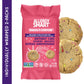 Allergy Smart Crunchy BIRTHDAY CAKE Cookies | Gluten Free, Nut Free, Egg Free, Dairy Free, Kosher, Celiac Safe | Delicious Vegan