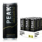 Peak Cocktails Non- Ic Cocktail | Adaptogens, Nootropics, Superfoods For Recovery, Calm, Sleep | Ashwagandha, Tart Cherry, L-Theanine | Mixologist-Crafted | Lemon Juniper Fizz | 8.4 Oz, 12-Pack