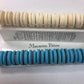 Macaron Bites Blueberry & Vanilla Macaron Bites 24 Count 0.53 Ounce Blue and White