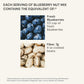 Blueprint Bryan Johnson Blueberry Nut Mix - Real Blueberries, Macadamia Nuts, Walnuts - Keto, Paleo Friendly - 30 Servings, Small