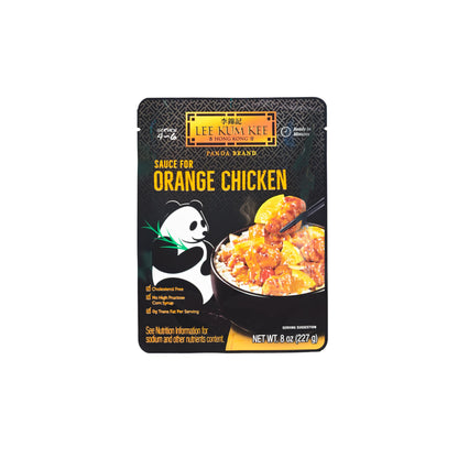 Lee Kum Kee Panda Brand Sauce for Orange Chicken,0g Trans Fat, No Artificial Flavors, No High Fructose Corn Syrup, Cholesterol F