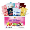 Sungiven Freeze Dried Fruit Mixed For Beauty  Variety Pack Of 12 Bag  7 Kinds Of Fruit  Health Snack  Rich In Vitamins  Apple Strawberry Blueberry Lemon Coconut Fig Red-Dates  No Sugar Added  9.7 Oz