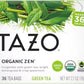 Tazo Tea Bags, Green Tea, Regenerative Organic Zen Tea, 36 Count