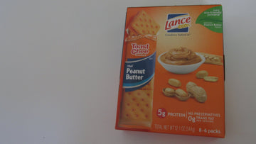 Lance Toast Chee Crackers Peanut Butter - 8 Ct