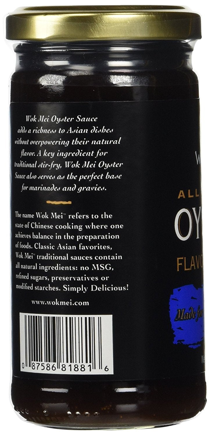 Wok Mei Gluten Free Oyster Sauce, 8 Oz.