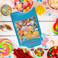 Fruidles Satellite Wafers Flying Saucer Candy with Candy Beads, 8 Ounce, Assorted Colors, 48-Count