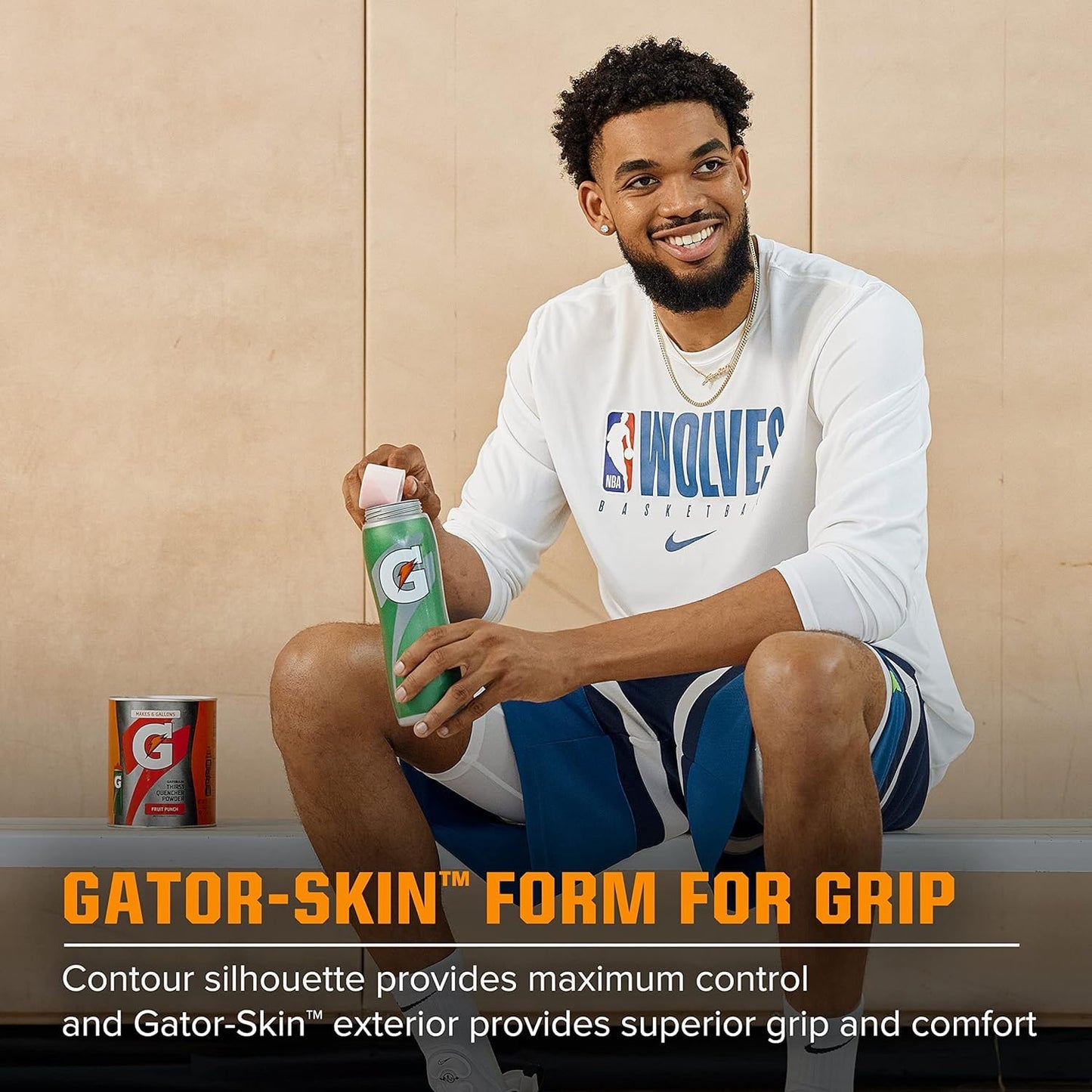 Gatorade 32oz Gator-skin Bottle  Blue