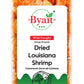 Byait Dried Louisiana Shrimp 5 Oz - Approx. 230 Pieces, Fresh-Caught & Dehydrated for Snacks, Seafood Salad, Pad Thai, Ramen Top