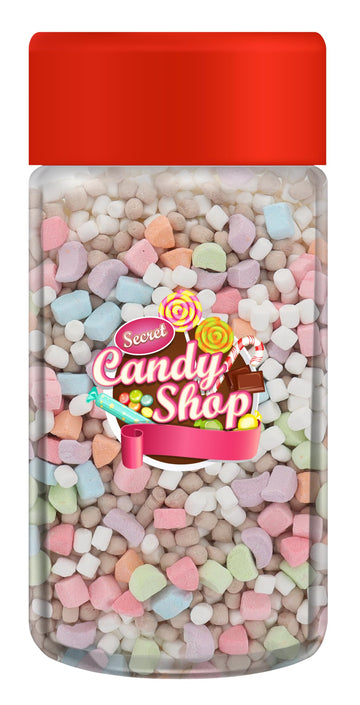 Candy Shop Premium Mini Dehydrated Marshmallows Bits (Assorted Flavors) (1.2Oz)