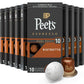 Peets Coffee Dark Roast Espresso Capsules Compatible with Nespresso, 100 Count (10 Boxes of 10), Ristretto Intensity 10